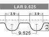 时规带 Timing Belt:CAM5231