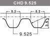 时规带 Timing Belt:9672966580