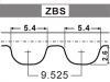 时规带 Timing Belt:1 037 149