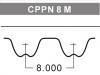 时规带 Timing Belt:60814603