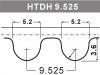 Correa dentada Timing Belt:636359